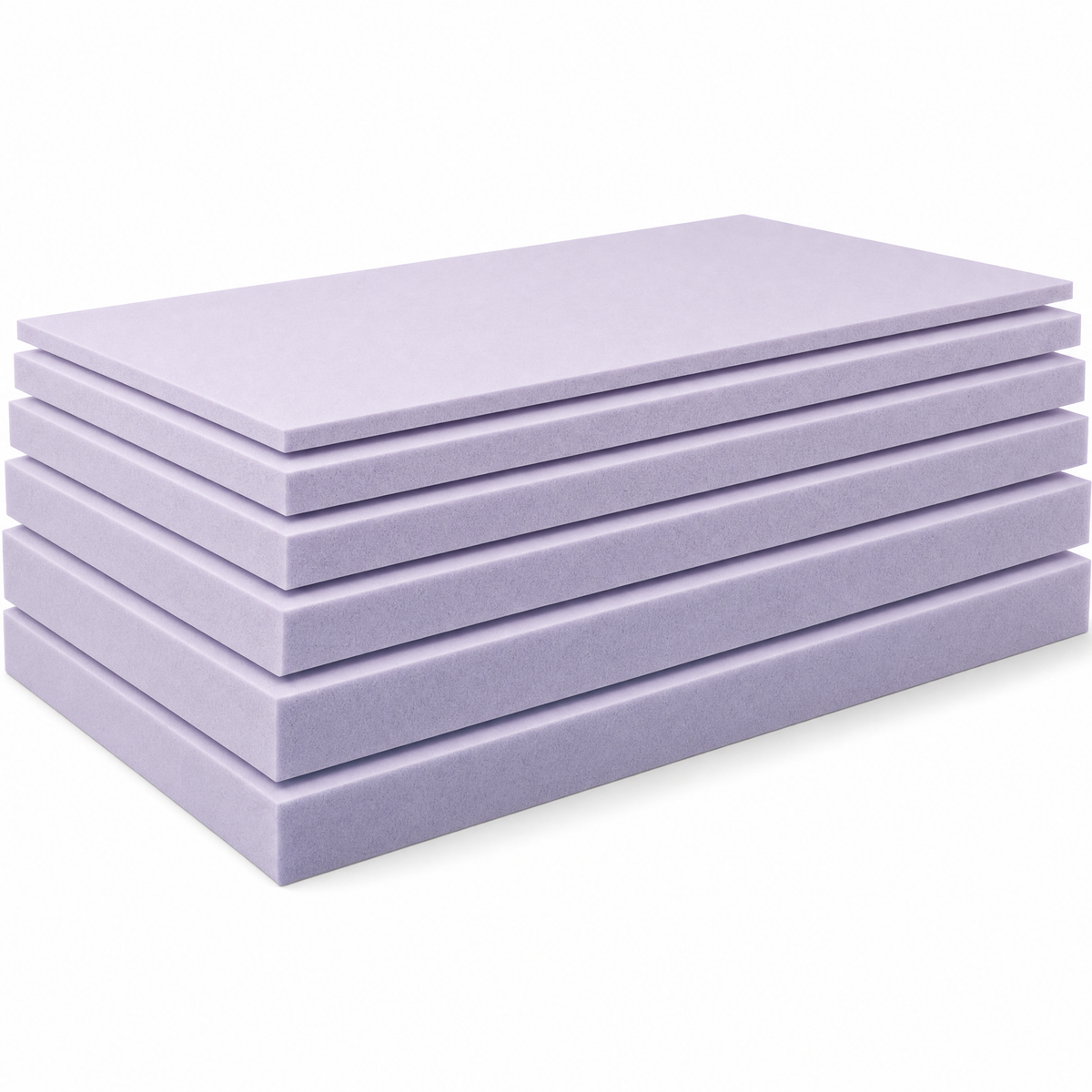 Lastra Gommapiuma HR Visco Elastica – 200x100 cm Indaco