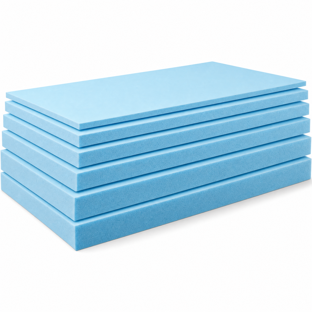 Lastra Gommapiuma HR 30 kg/m³ – 200x100 cm Azzurra